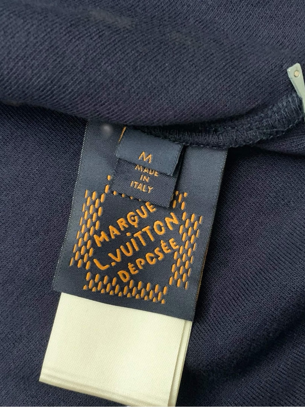 Louis Vuitton Navy Men’s Polo Shirt Size M - Picture 3 of 4